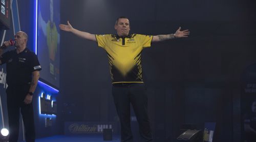 Dave Chisnall in voller Pracht